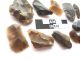 11 X British Neolithic / Mesolithic Flint Tools / Scrapers,  Kent - 4000bc (0020) Neolithic & Paleolithic photo 2