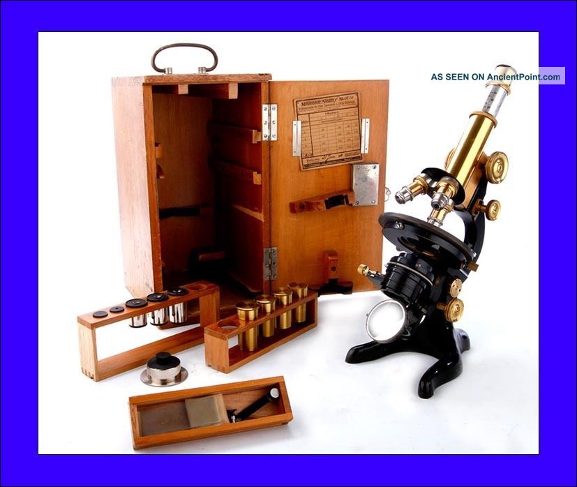 Fantastic Antique E.  Leitz Wetlzar Microscope.  Germany,  1920.  Museum Microscopes & Lab Equipment photo