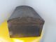 Antique Style Tin Dome Top Pirate Treasure Chest Steamer Metal Storage Trunk Unknown photo 1