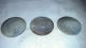 3 Lrg.  Antique Mother Of Pearl Buttons (matching) Buttons photo 2