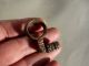 Ancient Roman Bronze Engraved Ring - Key,  To Wearing On Finger Roman photo 3