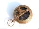 Antique Brass Sundial Compass Nautical Decor Maritime Gift Compasses photo 1