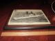 Uss Arthur W.  Radford Dd - 968 Destroyer Signed Art Plaque Marble On Wood Look Plaques & Signs photo 2