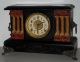 Antique Sessions Art Noveau Chime Mantel Clock 8 Day Forestville Conn. Clocks photo 5