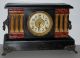 Antique Sessions Art Noveau Chime Mantel Clock 8 Day Forestville Conn. Clocks photo 6