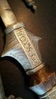 Antique Silver Koumia Morocco Knife Dagger - 19th Century Islamic photo 5