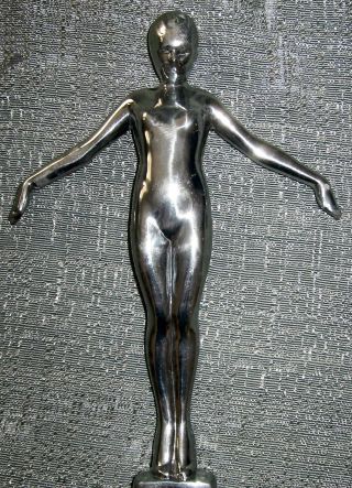 Frankart Nymph W/arms Out Lamp Art Deco Figurine 8 