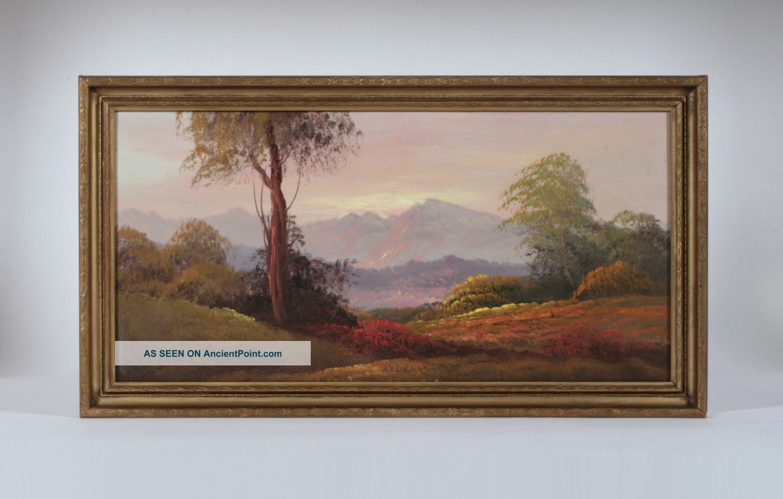 California Impressionist Painting - Griffith Park - Los Angeles / 1910 Arts&crafts Arts & Crafts Movement photo