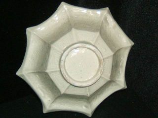 Antique Vintage Chinese Porcelain Octagon Shaped Bowl Signed photo