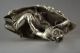 Rare Miao Silver Carved Efficacy Kwan - Yin Posture Leisurely Lie On Lotus Statue Kwan-yin photo 3