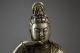 Rare Miao Silver Carved Efficacy Kwan - Yin Posture Leisurely Lie On Lotus Statue Kwan-yin photo 4