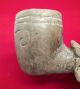 Clay Pottery Manteno Bird Smoking Pipe Ecuador Antique - Pre Columbian Artifacts The Americas photo 6