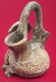 Teotihuacan Clay Double Spout Vessel Pottery Pre Columbian Statue Aztec Mayan The Americas photo 1