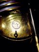 Antique Vtg 1800s A.  D.  Mougin Slate Mantle Clock Engraved Gold Gild W/key Clocks photo 8