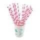 Striped Friendly Drinking Paper Straws For Wedding Decoration Party Supply Other Antique Home & Hearth photo 1