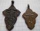 2 Ancient Bronze Crosses Of The 16th Century Vf, Other Antiquities photo 2