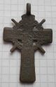 Ancient Big Bronze Cross 16th Century Vf, Other Antiquities photo 5