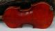 Antique ½ Size 20 ½” Child’s German Violin / Fiddle In Wooden Case String photo 4
