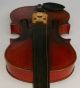 Antique ½ Size 20 ½” Child’s German Violin / Fiddle In Wooden Case String photo 6