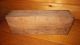 Vintage Handmade Wooden Tool Box / Carry Tote Boxes photo 3