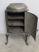 Antique 19th Century Tole Painted Fire Side Cabinet 1800-1899 photo 3