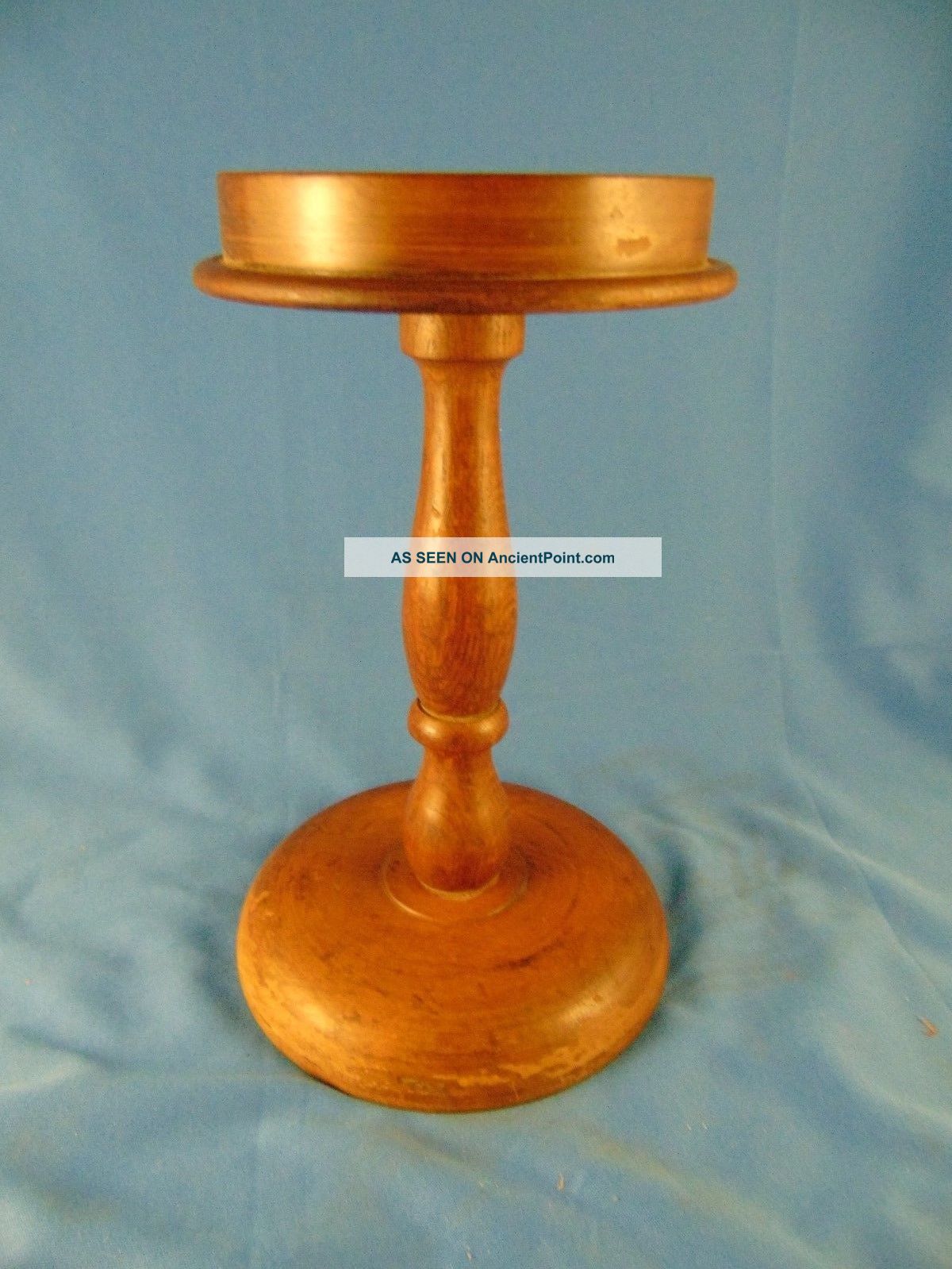 Antique Wood Hat Stand 9 1/4 
