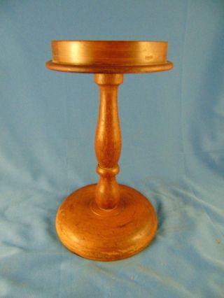 Antique Wood Hat Stand 9 1/4 