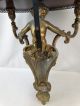 Antique French Rococo Old Victorian Figural Brass Sconce Putti Cherub Wall Shelf Other Antique Furniture photo 9