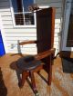 Antique Wood & Iron Dentist Dental Chair. 1800-1899 photo 6