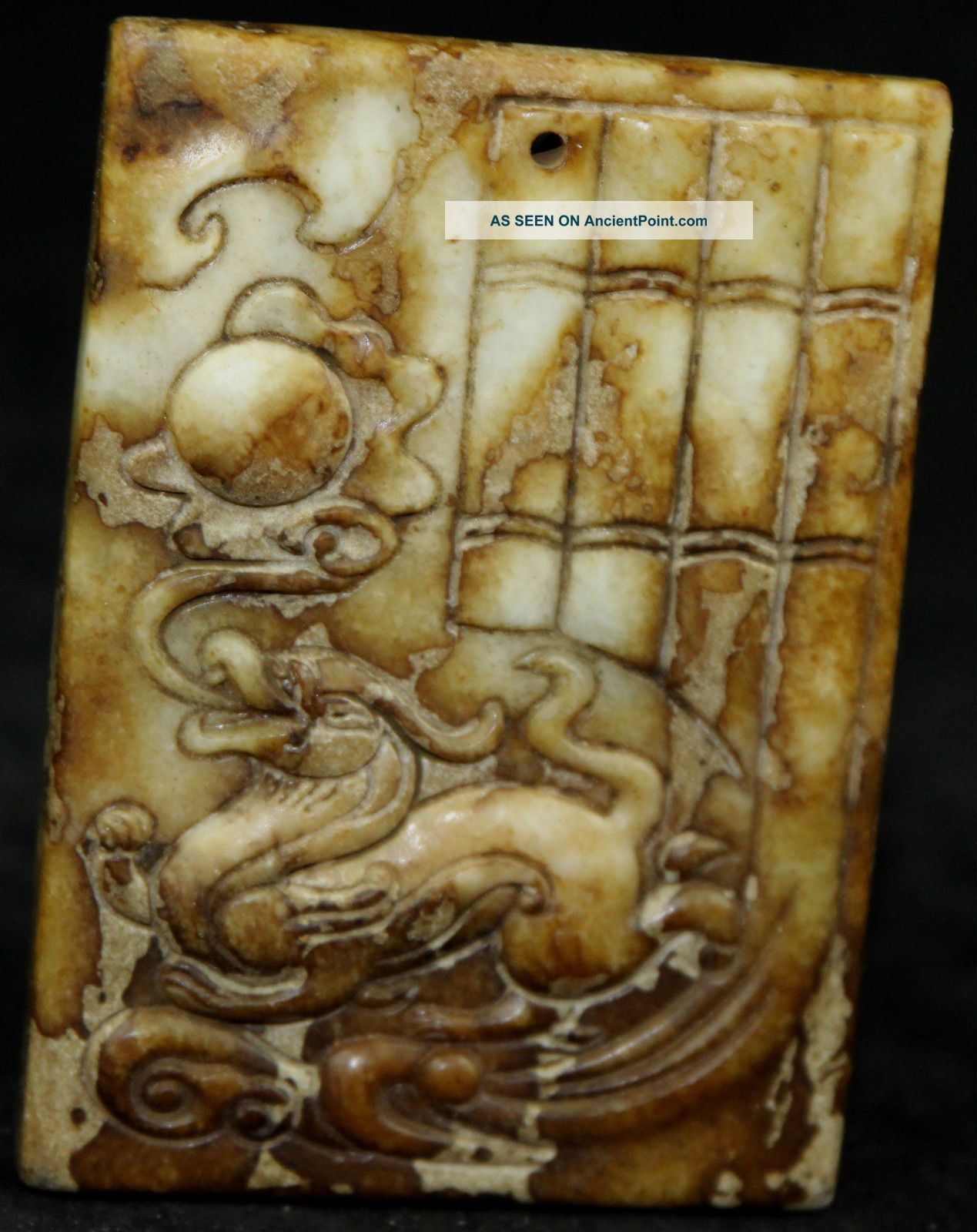 Chiese Jade Hand Carved Jade Beast Statues Other Antique Chinese Statues photo