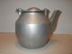 Cast Aluminum Kettle John Wright Teapot Large Stove Humidifier - Estate Find Hearth Ware photo 3