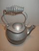 Cast Aluminum Kettle John Wright Teapot Large Stove Humidifier - Estate Find Hearth Ware photo 6