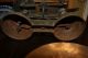 Antique Iron General Store Scale With 5 Weights Copper Tray In Scales photo 4