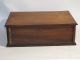 Vtg Victorian Antique Dovetail Wood 2 Drawer J.  & P.  Coats Thread Spool Cabinet Furniture photo 5