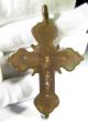 Stunning Tudor Period Bronze Cross Depicting Crucifix Of Jesus Christ - Ab72 Roman photo 4