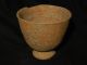 Ancient Teracotta Chalice Bactrian 300 Bc Near Eastern photo 1