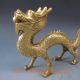 Chinese Brass Hand - Carved Dragon Statue Other Antique Chinese Statues photo 1