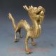 Chinese Brass Hand - Carved Dragon Statue Other Antique Chinese Statues photo 4