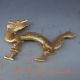 Chinese Brass Hand - Carved Dragon Statue Other Antique Chinese Statues photo 5