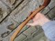 Primitive Antique Wood Carving Handmade Spoon Cooking Serving Very Large Huge Primitives photo 4