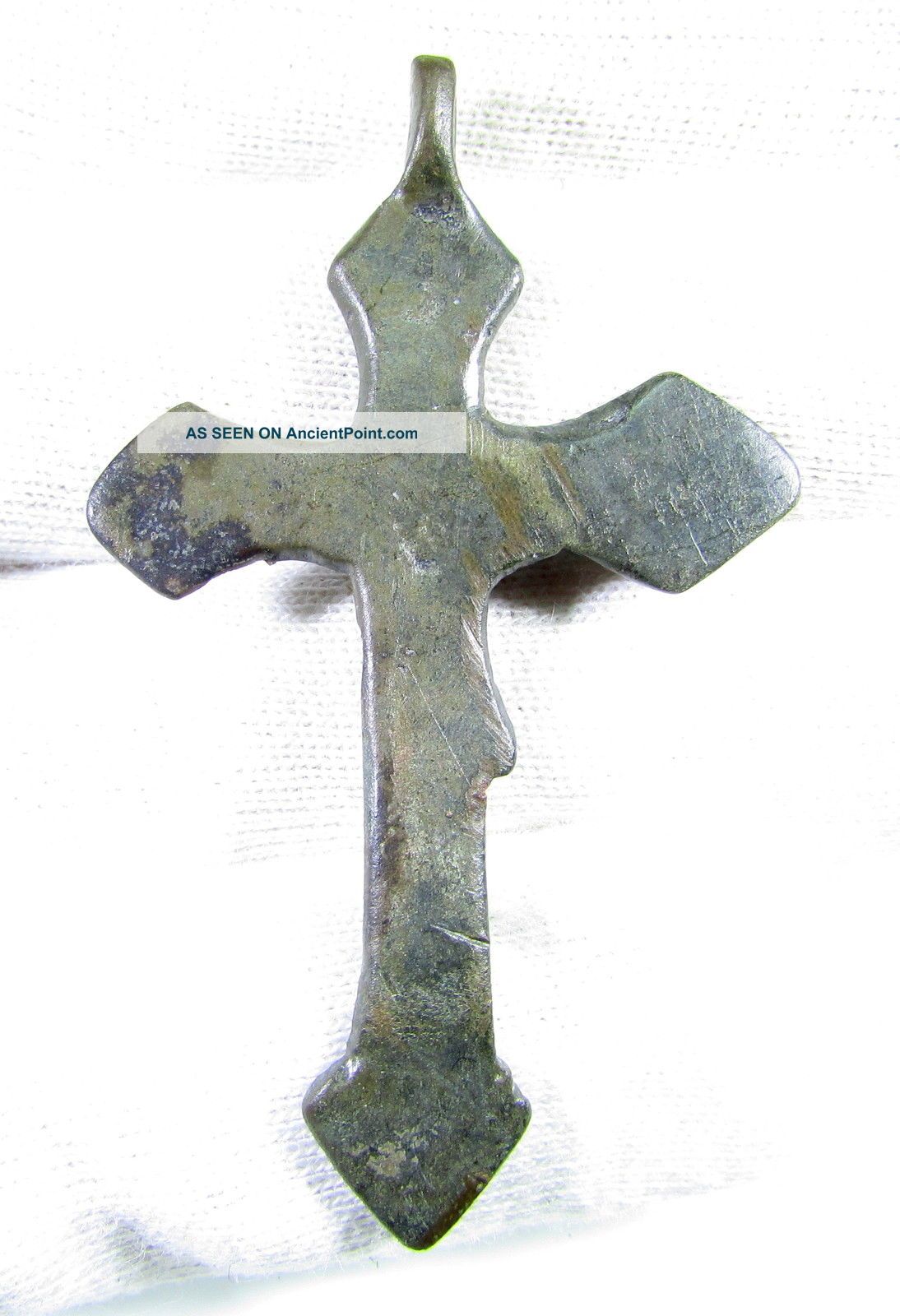 Very Rare Medieval Crucifix Cross Pendant - Wearable Artifact - Jk43 Roman photo