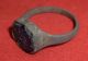 Stunning Viking / Nordic Ancient Bronze Ring - Purple Gem Circa 700 - 800 Ad - 1822 Scandinavian photo 6