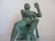 Roman Bronze Figure Ancient Greek God Heracle Sculpture Hercules Antique Modern Roman photo 2
