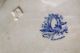 2 Antique C1850 Corinth Pattern J.  Edwards Blue & White Decorative Scenic Plates Plates & Chargers photo 1