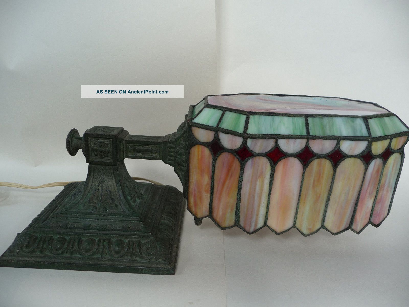 Tiffany Style Desk Piano Lamp Other Antiquities photo