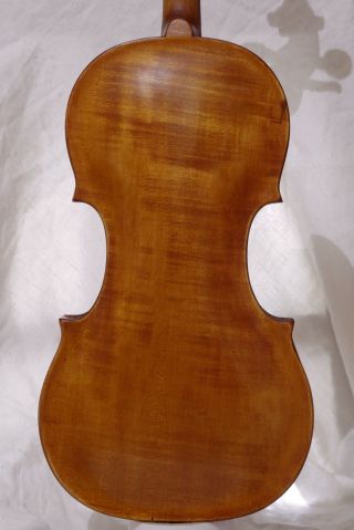 Interesting Antique Violin With Strong Deep Tone photo