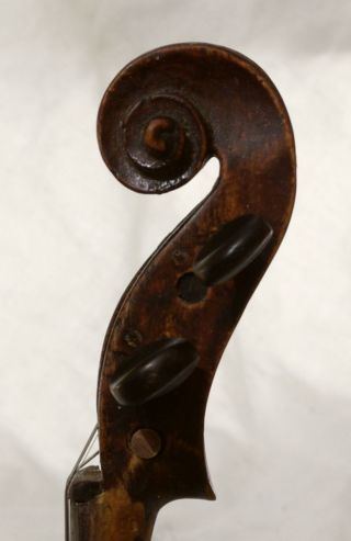 Interesting Antique Violin Possibly 18th C.  Salzkammergut photo