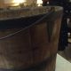 Vintage Wooden Bucket Primitives photo 2