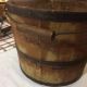 Vintage Wooden Bucket Primitives photo 3