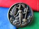 2857 – “hippolyta,  Queen Of The Amazons” Antique Picture Button Buttons photo 2